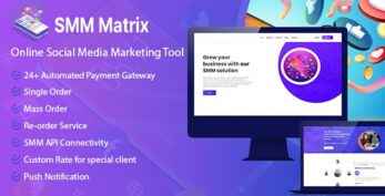SMM Matrix v4.2 – Social Media Marketing Panel with PWA