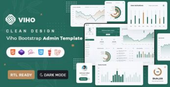 Viho v1.0 - Bootstrap 5 & Laravel Admin & Dashboard Template