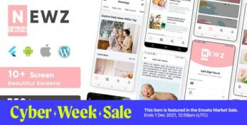 Newz v1.0 – Flutter News & Blog App For WordPress