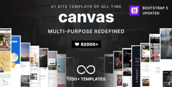 Canvas | The Multi-Purpose HTML5 Template