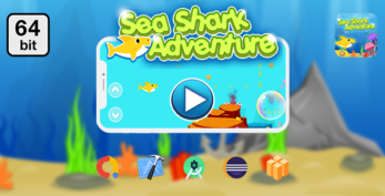 Sea Shark Adventure 64 bit v1.0 – Android IOS With Admob