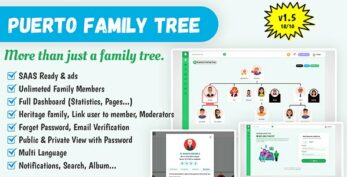 Puerto Family Tree Builder SAAS v1.5.4
