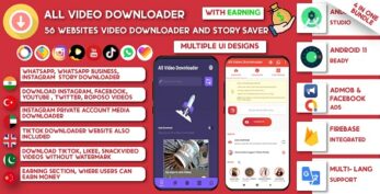 All Video Downloader & StorySaver v9.9.3 – 1500 Websites Threads,Snackvideo,Whatsapp, Tiktok, Instagram, FB