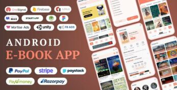 Android EBook App v20.0 (Books App, PDF, ePub, Online Book Reading, Download Books) (Nulled)