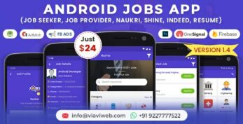 Android Jobs App (Job Seeker, Job Provider, Naukri, Shine, Indeed, Resume) v2.1