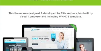 Arka Host v5.4 – WHMCS Hosting, Shop & Corporate Theme