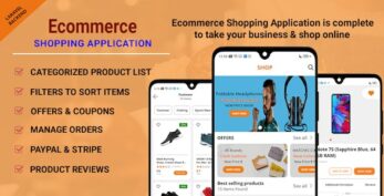 Ecommerce Shopping App v1.0.6 – Take Your Shop Online With Android Application