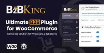B2BKing Pro v4.7.50 The Ultimate WooCommerce B2B & Wholesale Plugin