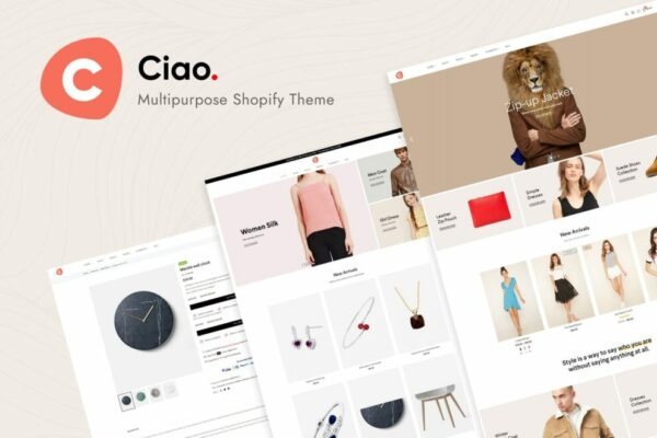 Ciao v2.1.1 – Multipurpose Shopify Theme