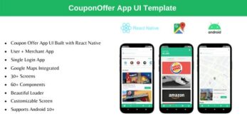 Coupon Offer App v2.0 – React Native Theme