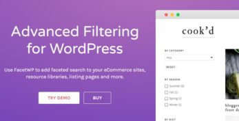FacetWP – Advanced Filtering for WordPress