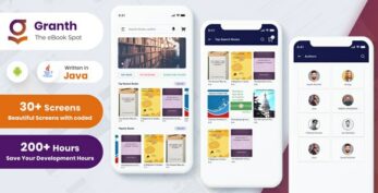 Granth - Android Ebook App + Admin panel