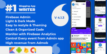 Writer - Best blogging app ever | Full Applications