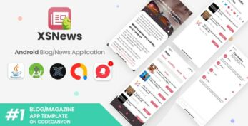 XSNews (19 November 20) – Android News/Blog Multipurpose Application [XServer]