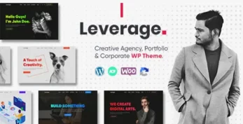 Leverage v2.2.9 – Creative Agency & Portfolio WordPress Theme