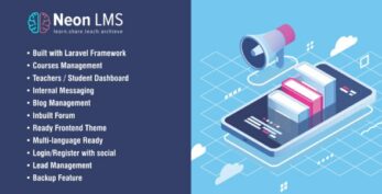 NeonLMS v5.4.5 – Learning Management System PHP Laravel Script with Zoom API Integration