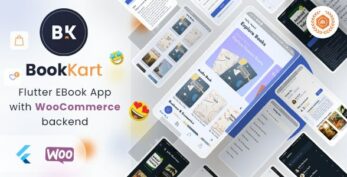 Bookkart v5.2.0 – Flutter 3.x eBook Reader App For WordPress with WooCommerce