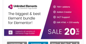 Unlimited Elements for Elementor Pro (Premium) v1.5.90 [Activated]