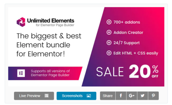 Unlimited Elements for Elementor Pro (Premium) v1.5.90 [Activated]