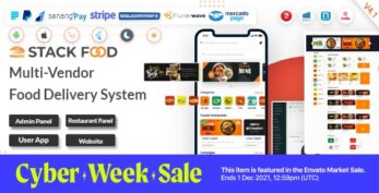 StackFood Multi Restaurant v6.0.1