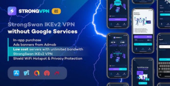 StrongVPN v1.3.0 – StrongSwan IKEv2 VPN stable & free VPN proxy for iOS
