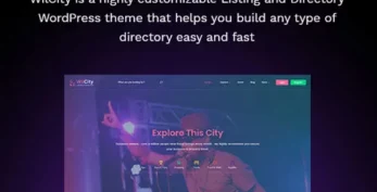 Wilcity v1.4.52 – Directory Listing WordPress Theme