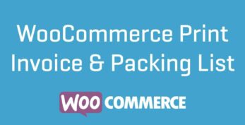 WooCommerce Print Invoices & Packing Lists