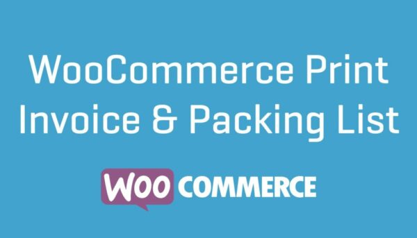 WooCommerce Print Invoices & Packing Lists