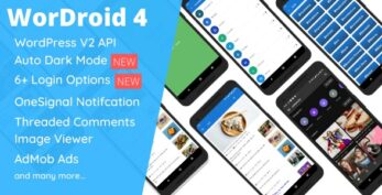 WorDroid v4.8 – Full Native WordPress Blog App For Android