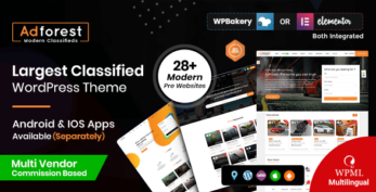 AdForest – Classified Ads WordPress Theme