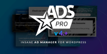 Ads Pro Plugin – Multi-Purpose WordPress Advertising Manager