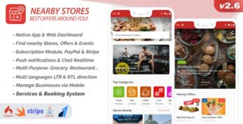 Nearby Stores Android v4.0.7 - Offers, Events, Multi-Purpose, Restaurant, Services & Booking