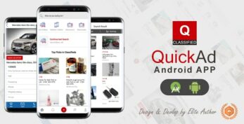 Quickad v1.6 – Classified Native Android App