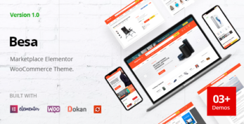 Besa – Elementor Marketplace WooCommerce Theme