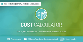 Cost Calculator WordPress Plugin v2.4.1