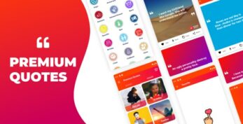 Premium Quotes v2.3 – Quotes App With Admin Panel, Admob and Applovin Ads