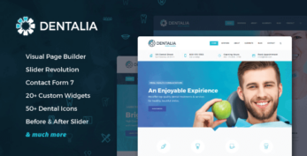Dentalia v2.2 – Dentist & Medical WordPress Theme