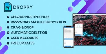 Droppy v2.6.7 – Online file transfer and sharing