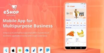 eShop v4.4.2 – eCommerce Single Vendor App | Shopping eCommerce App with Flutter