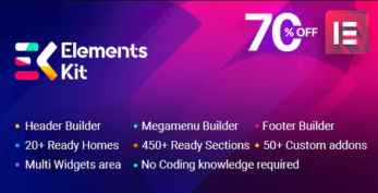 Elements Kit – All In One Addons for Elementor Page Builder