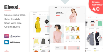 Elessi v6.4.6 – WooCommerce AJAX WordPress Theme – RTL support