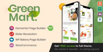 GreenMart – Organic & Food WooCommerce WordPress Theme