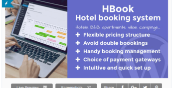 HBook – Hotel booking system – WordPress Plugin