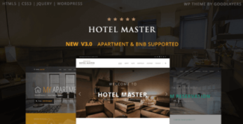 Hotel WordPress Theme For Hotel Booking | Hotel Master
