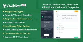 QwikTest v1.4.1 – NexGen Online Exam Software