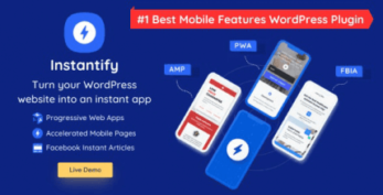 Instantify – PWA & Google & Facebook IA for WordPress