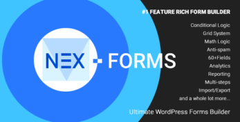 NEX-Forms – The Ultimate WordPress Form Builder