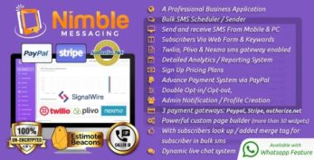 Nimble Messaging v2.5.5 – Professional SMS Marketing Application For Business