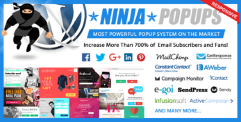 Ninja Popups – Popup Plugin for WordPress
