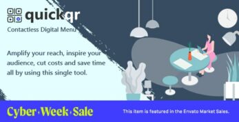 QR Menu Maker SaaS v2.2 – Contactless QR Code Restaurant Menu – QuickQR Laravel CMS